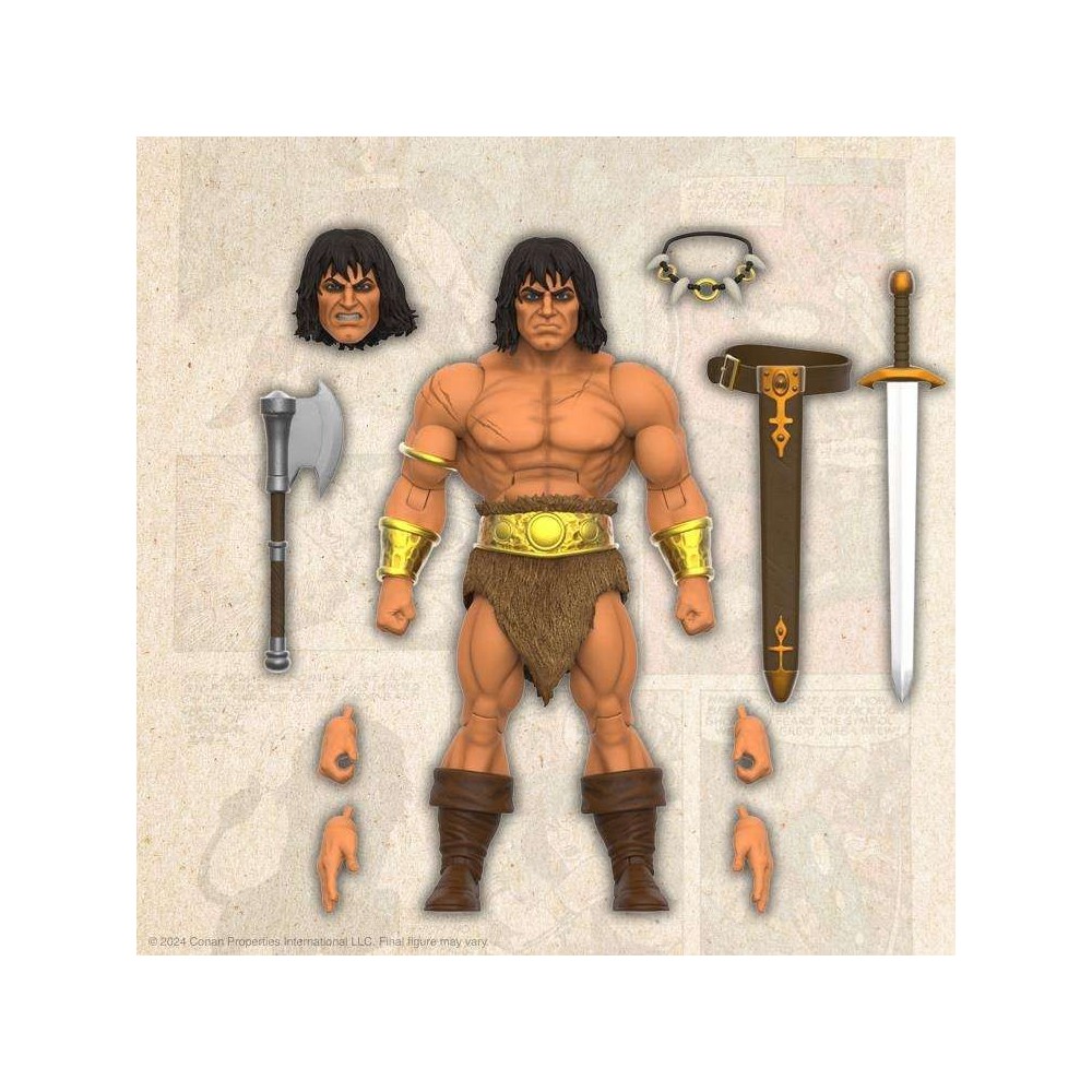 CONAN THE BARBARIAN COMICS ULTIMATES CONAN ACTION FIGURE SUPER7