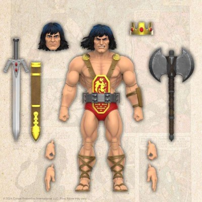SUPER7 KULL THE CONQUEROR ULTIMATES KULL COMICS VERSION ACTION FIGURE