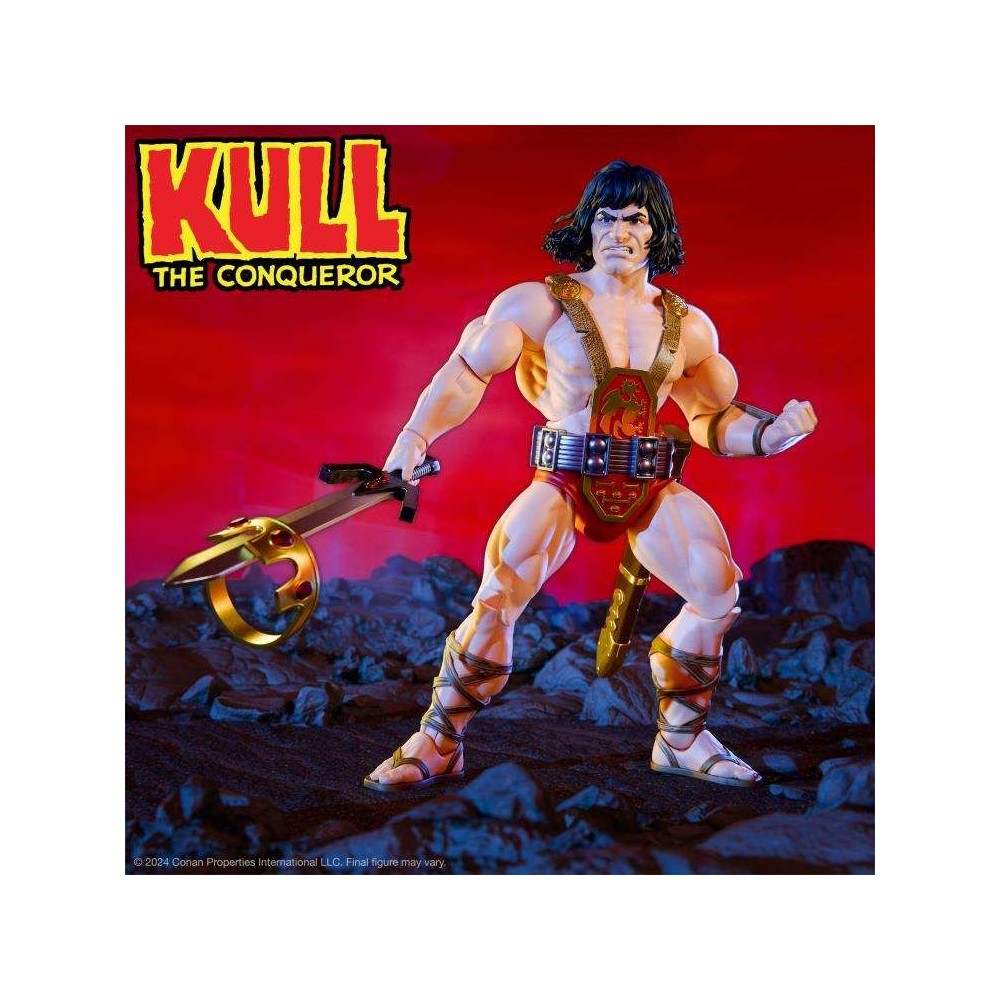 SUPER7 KULL THE CONQUEROR ULTIMATES KULL COMICS VERSION ACTION FIGURE