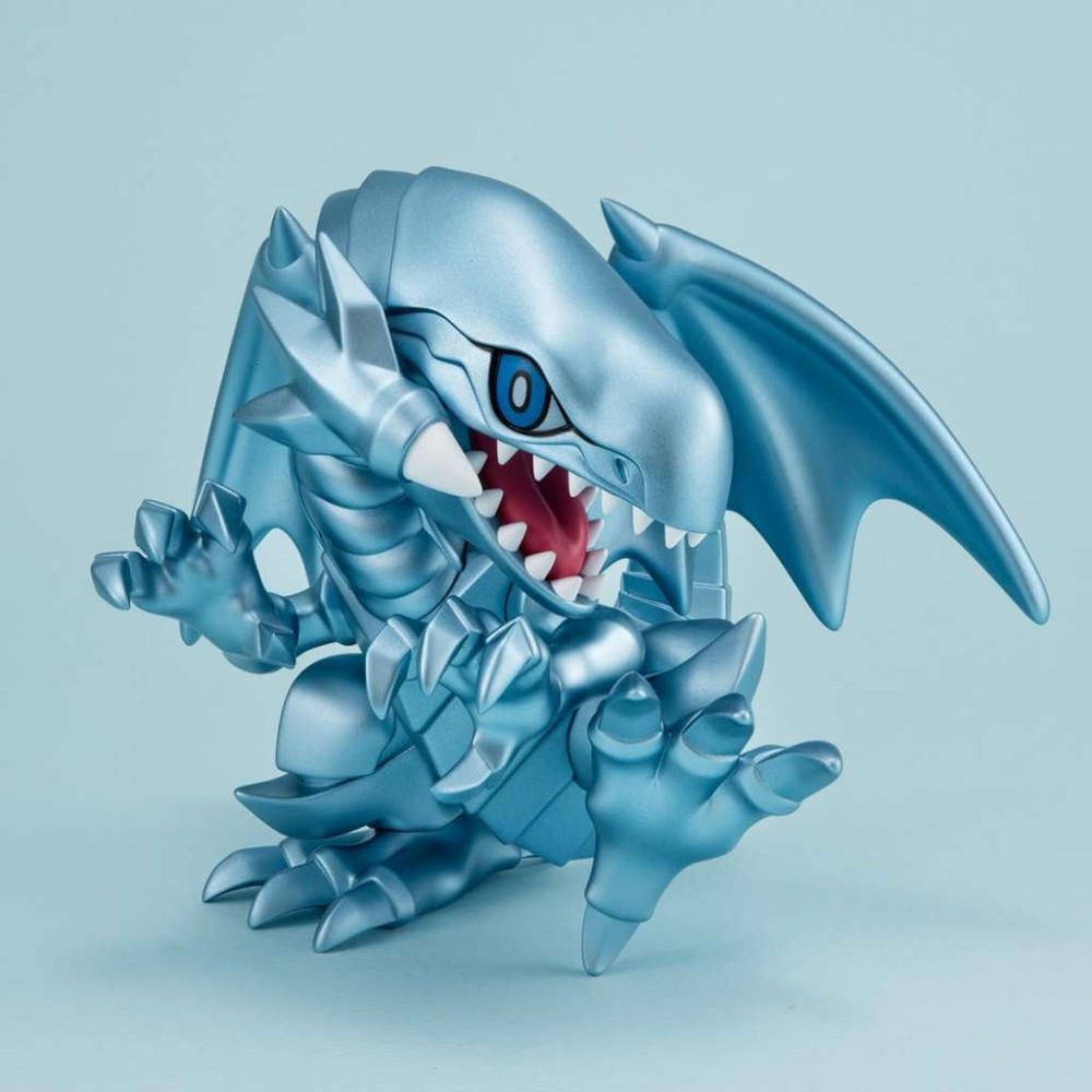 YU-GI-OH MEGATOON BLUE EYES WHITE DRAGON + OBELISK THE TORMENTOR MINI FIGURES MEGAHOUSE