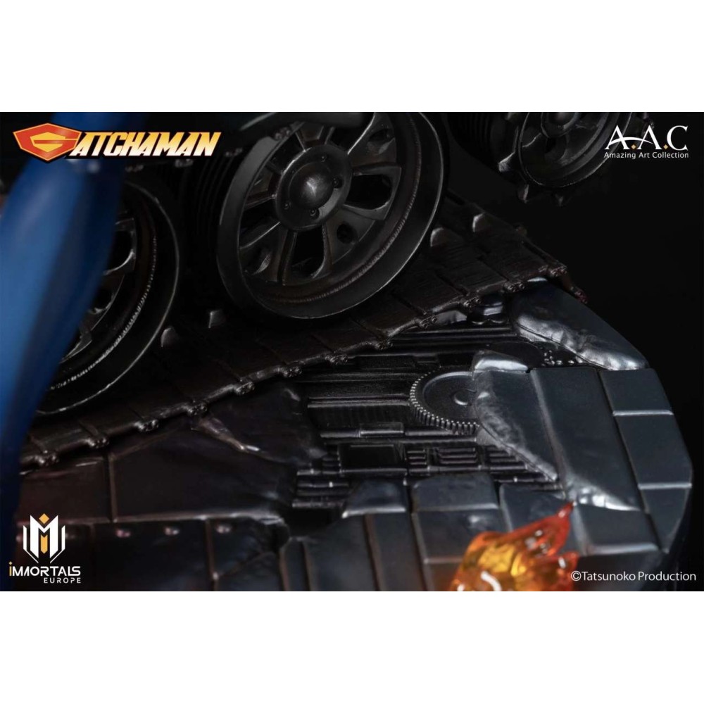 IMMORTALS COLLECTIBLES GATCHAMAN JOE THE CONDOR RESIN STATUE