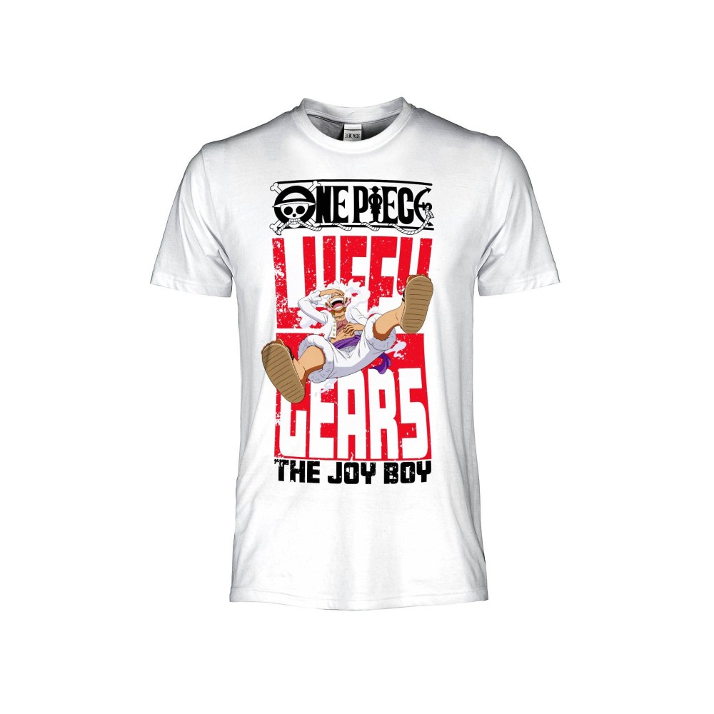 MAGLIA T SHIRT ONE PIECE LUFFY GEAR 5 THE JOY BOY