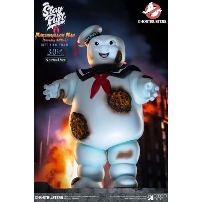 GHOSTBUSTERS STAY PUFT MARSHMALLOW MAN BURNING EDITION SOFT VINYL FIGURE STAR ACE