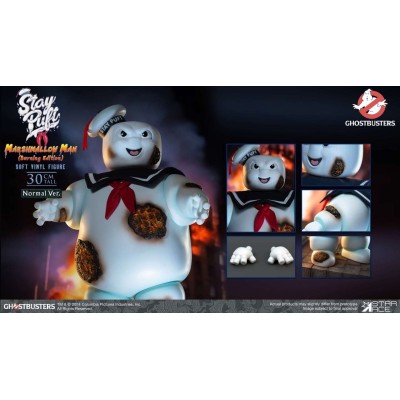 GHOSTBUSTERS STAY PUFT MARSHMALLOW MAN BURNING EDITION SOFT VINYL FIGURE STAR ACE
