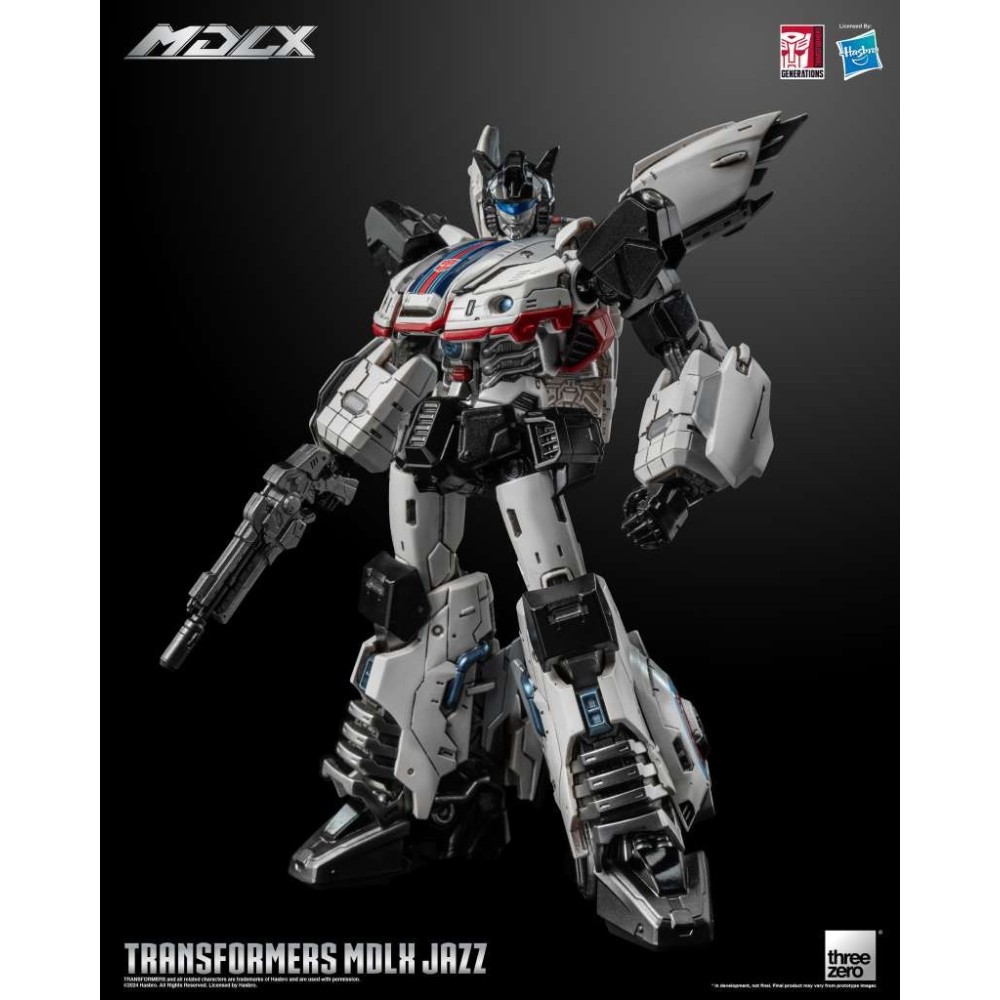 TRANSFORMERS MDLX JAZZ ACTION FIGURE THREEZERO