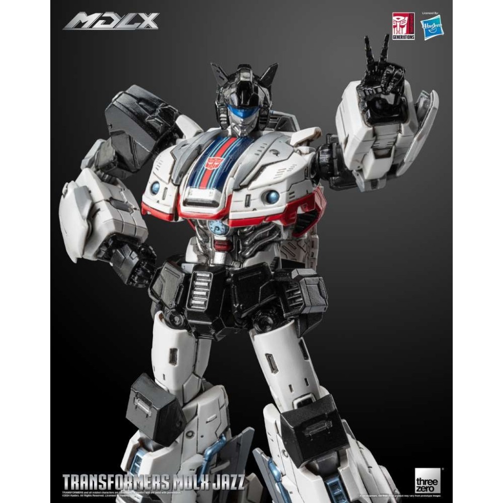 TRANSFORMERS MDLX JAZZ ACTION FIGURE THREEZERO