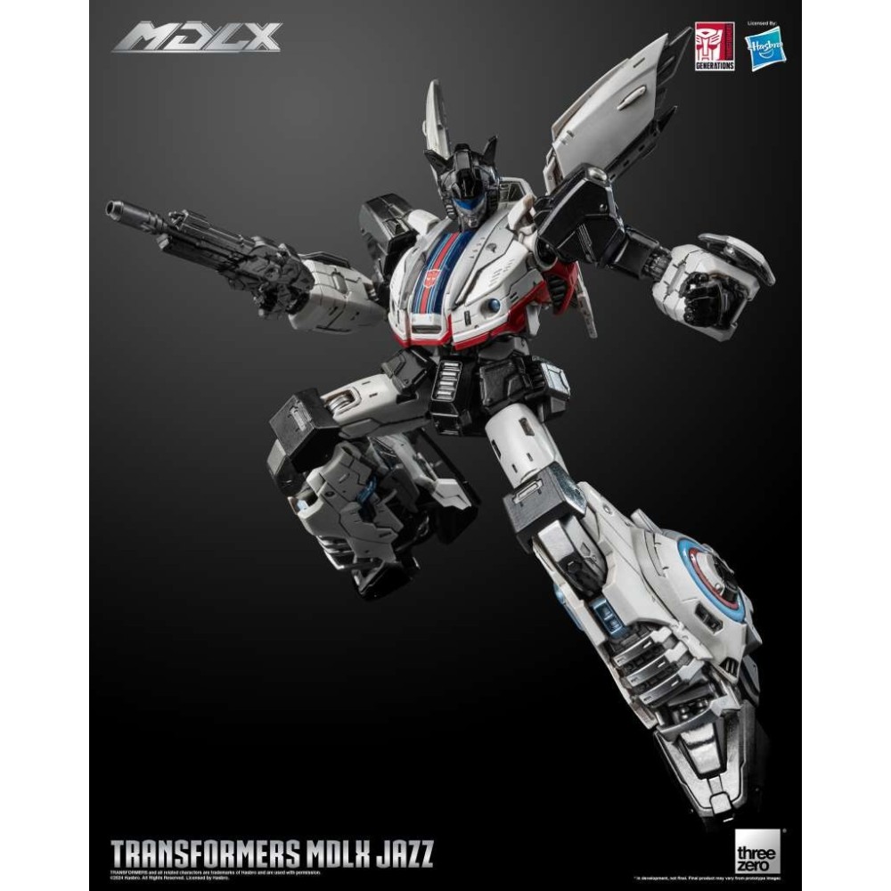 THREEZERO TRANSFORMERS MDLX JAZZ 15CM ACTION FIGURE