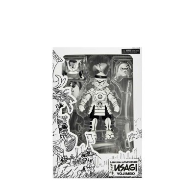 NECA SAMURAI USAGI YOJIMBO BLACK & WHITE VERSION ACTION FIGURE