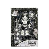 SAMURAI USAGI YOJIMBO SPACE ADVENTURES BLACK & WHITE ACTION FIGURE NECA