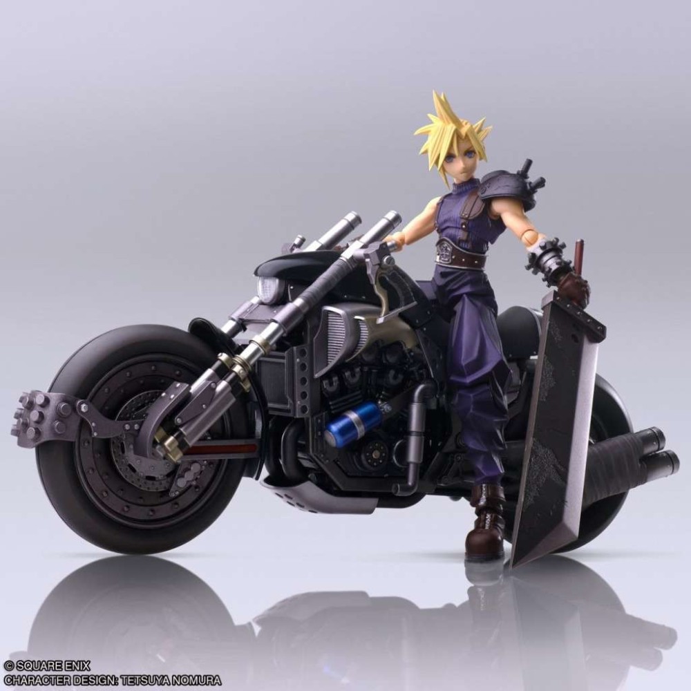 SQUARE ENIX FINAL FANTASY 7 CLOUD AND DAYTONA BRING ARTS ACTION FIGURE