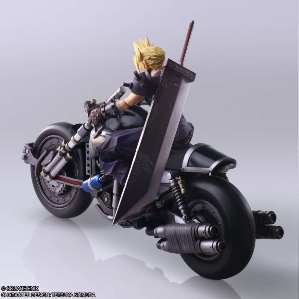 SQUARE ENIX FINAL FANTASY 7 CLOUD AND DAYTONA BRING ARTS ACTION FIGURE