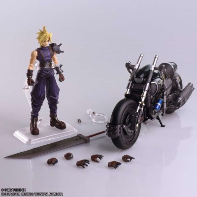 SQUARE ENIX FINAL FANTASY 7 CLOUD AND DAYTONA BRING ARTS ACTION FIGURE