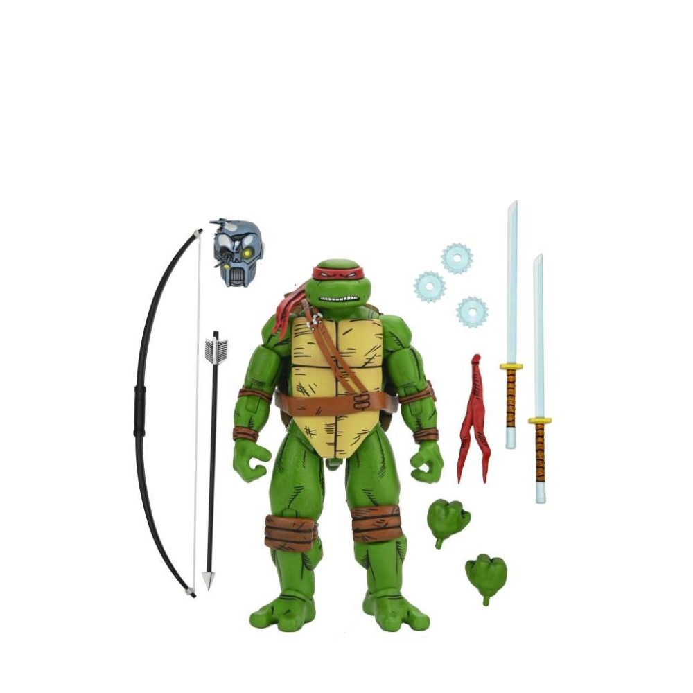 TEENAGE MUTANT NINJA TURTLES LEONARDO MIRAGE COMICS ACTION FIGURE NECA