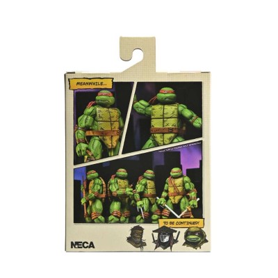 TEENAGE MUTANT NINJA TURTLES MICHELANGELO MIRAGE COMICS ACTION FIGURE NECA
