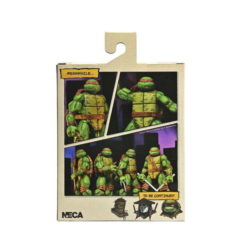 TEENAGE MUTANT NINJA TURTLES MICHELANGELO MIRAGE COMICS ACTION FIGURE NECA