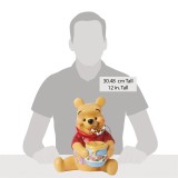 WINNIE THE POOH CON MIELE E API STATUA 30CM FIGURE ENESCO