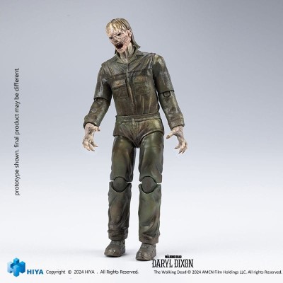 THE WALKING DEAD EXQUISITE DARYL DIXON DARK EYES WALKER ACTION FIGURE HIYA TOYS