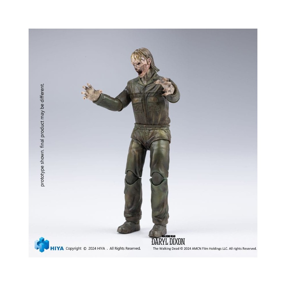 THE WALKING DEAD EXQUISITE DARYL DIXON DARK EYES WALKER ACTION FIGURE HIYA TOYS