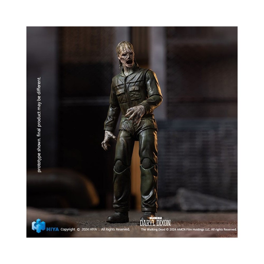 THE WALKING DEAD EXQUISITE DARYL DIXON DARK EYES WALKER ACTION FIGURE HIYA TOYS