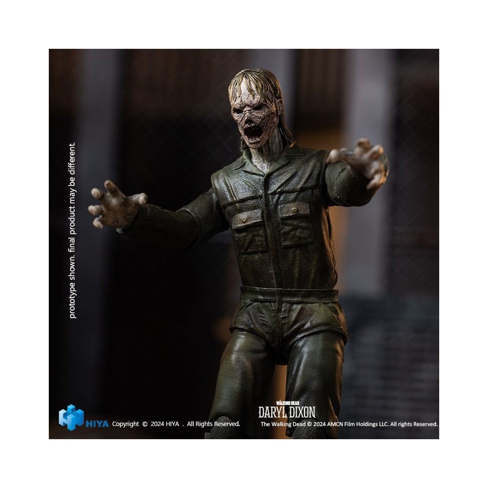 THE WALKING DEAD EXQUISITE DARYL DIXON DARK EYES WALKER ACTION FIGURE HIYA TOYS