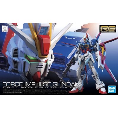 BANDAI RG REAL GRADE GUNDAM FORCE IMPULSE 1/144 MODEL KIT ACTION FIGURE