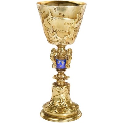 HARRY POTTER THE DUMBLEDORE CUP REPLICA CALICE NOBLE COLLECTIONS