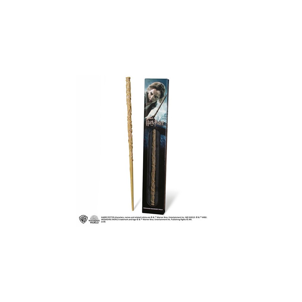 HARRY POTTER HERMIONE GRANGER BACCHETTA WAND REPLICA NOBLE COLLECTIONS