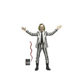 BEETLEJUICE 1988 STRIPED SUIT ACTION FIGURE NECA
