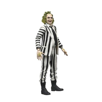 NECA BEETLEJUICE 1988 STRIPED SUIT 17CM ACTION FIGURE