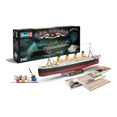 RMS TITANIC 100TH ANNIVERSARY 1/400 MODEL KIT FIGURE REVELL