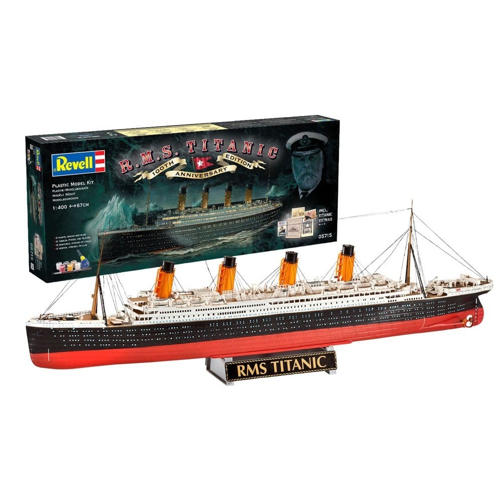 RMS TITANIC 100TH ANNIVERSARY 1/400 MODEL KIT FIGURE REVELL