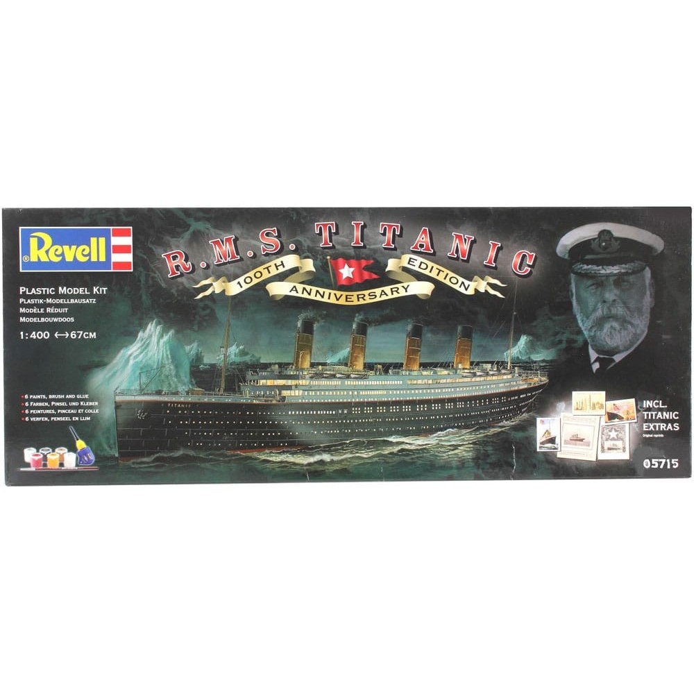 REVELL RMS TITANIC 100TH ANNIVERSARY 1/400 MODEL KIT