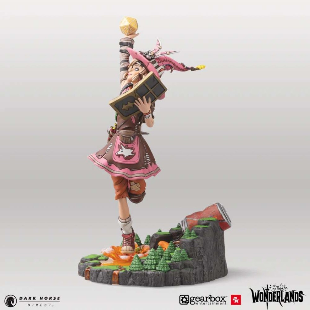 TINY TINA'S WONDERLAND TINA THE BUNKER MASTER STATUA FIGURE DARK HORSE