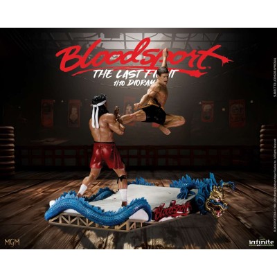 INFINITE STATUE BLOODSPORT THE LAST FIGHT 1/10 DIORAMA STATUE FIGURE