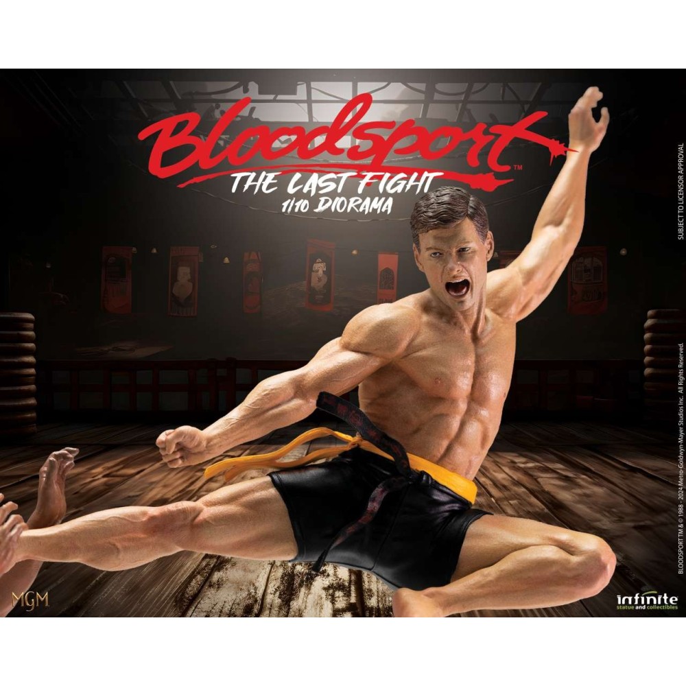 BLOODSPORT THE LAST FIGHT 1/10 DIORAMA STATUA FIGURE INFINITE STATUE
