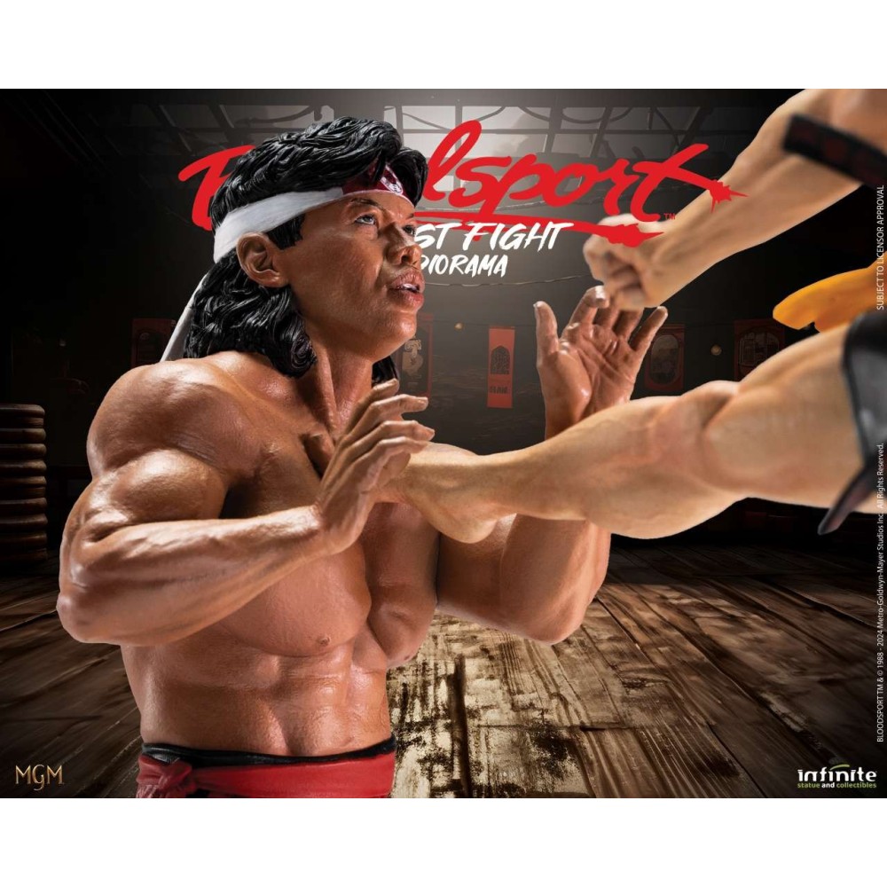 BLOODSPORT THE LAST FIGHT 1/10 DIORAMA STATUA FIGURE INFINITE STATUE