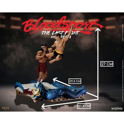 BLOODSPORT THE LAST FIGHT 1/10 DIORAMA STATUA FIGURE INFINITE STATUE