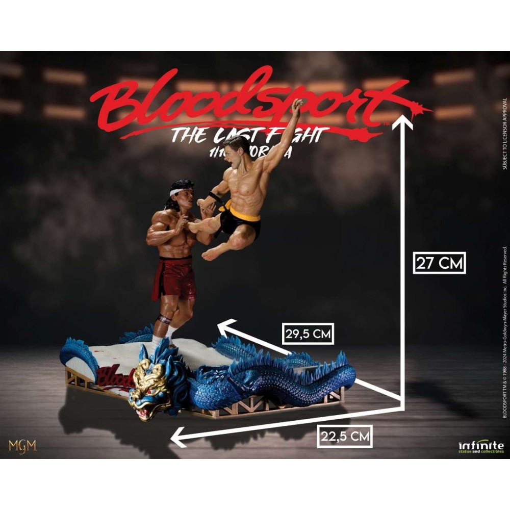 BLOODSPORT THE LAST FIGHT 1/10 DIORAMA STATUA FIGURE INFINITE STATUE