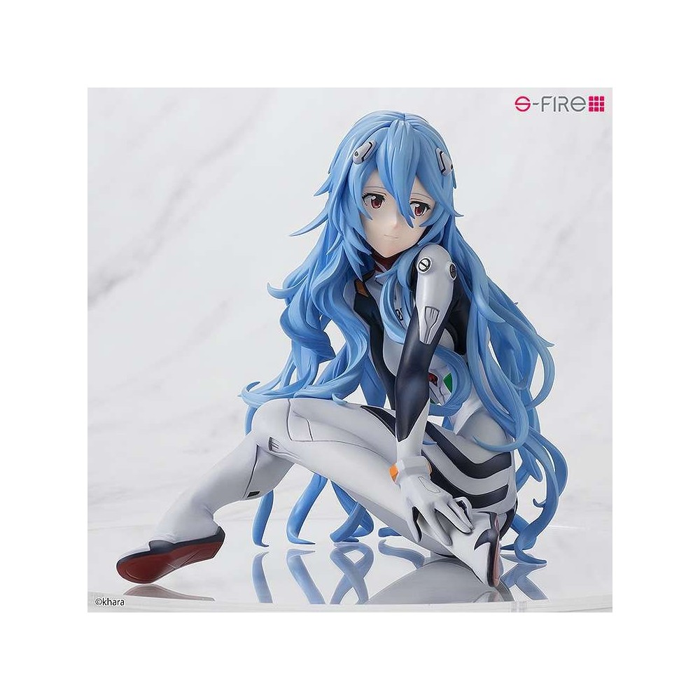 EVANGELION 3.0+1.0 REI AYANAMI LONG HAIR VERSION S-FIRE 1/7 FIGURE STATUA SEGA GOODS