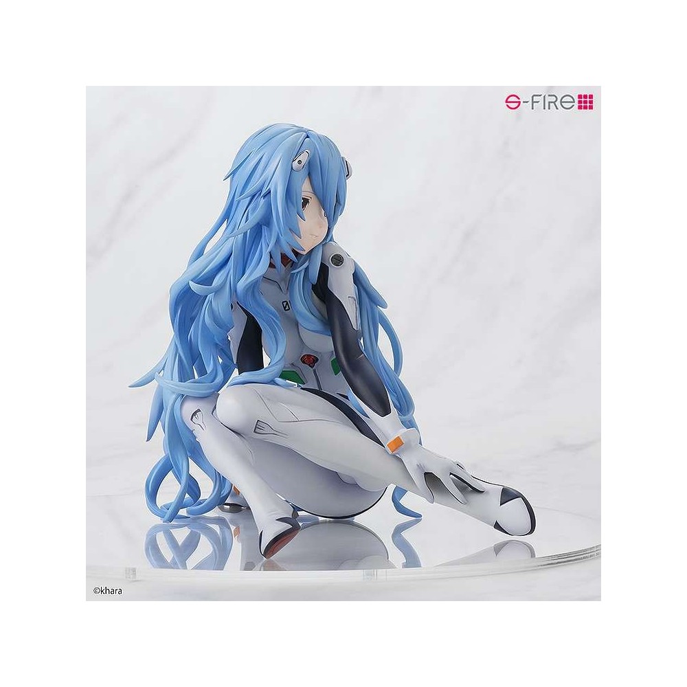 SEGA GOODS EVANGELION 3.0+1.0 REI AYANAMI LONG HAIR VER. S-FIRE FIGURE STATUE