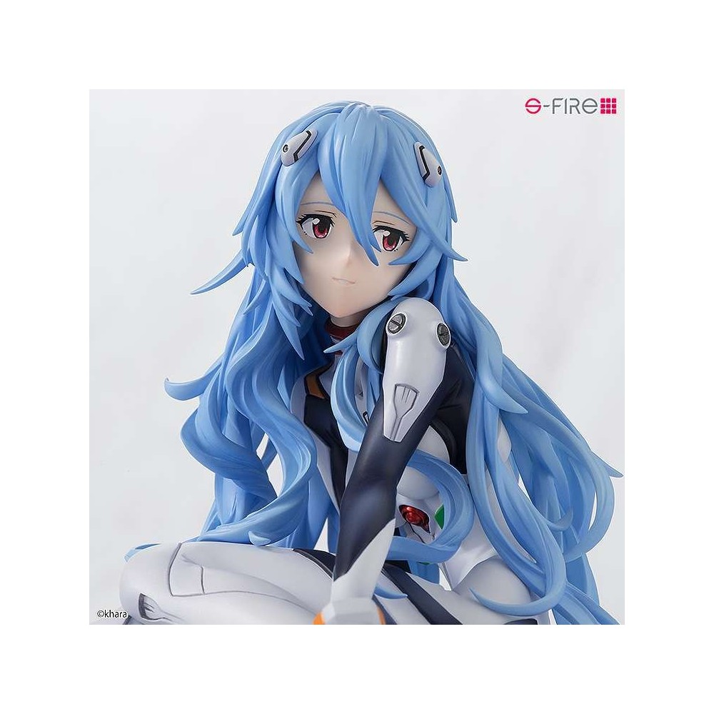 EVANGELION 3.0+1.0 REI AYANAMI LONG HAIR VERSION S-FIRE 1/7 FIGURE STATUA SEGA GOODS