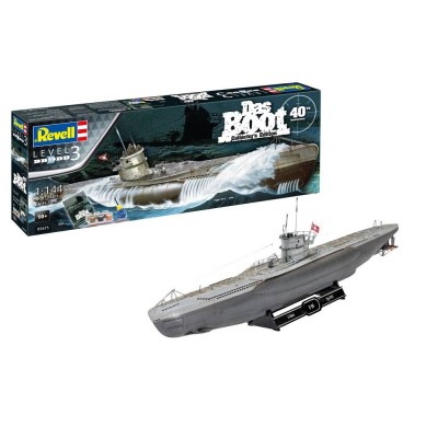 DAS BOOT COLLECTOR EDITION U-BOOT U96 TYPE VII C 1/144 MODEL KIT FIGURE REVELL