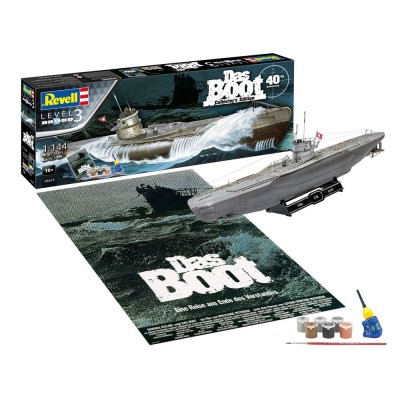 REVELL DAS BOOT COLLECTOR EDITION U-BOOT U96 TYPE VII C 1/144 MODEL KIT
