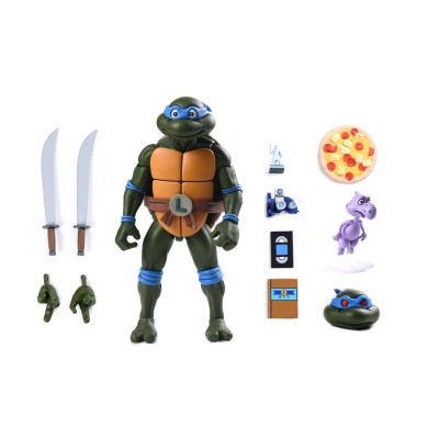 NECA NINJA TURTLES CARTOON ULTIMATE LEONARDO ACTION FIGURE