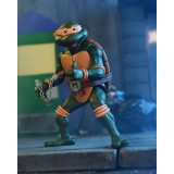TEENAGE MUTANT NINJA TURTLES CARTOON MICHELANGELO ULTIMATE ACTION FIGURE NECA
