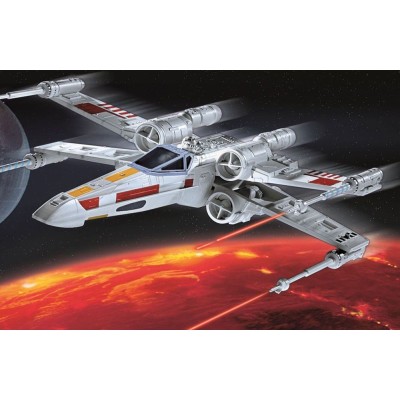 REVELL STAR WARS X-WING FIGHTER 1/57 MODEL KIT 22CM