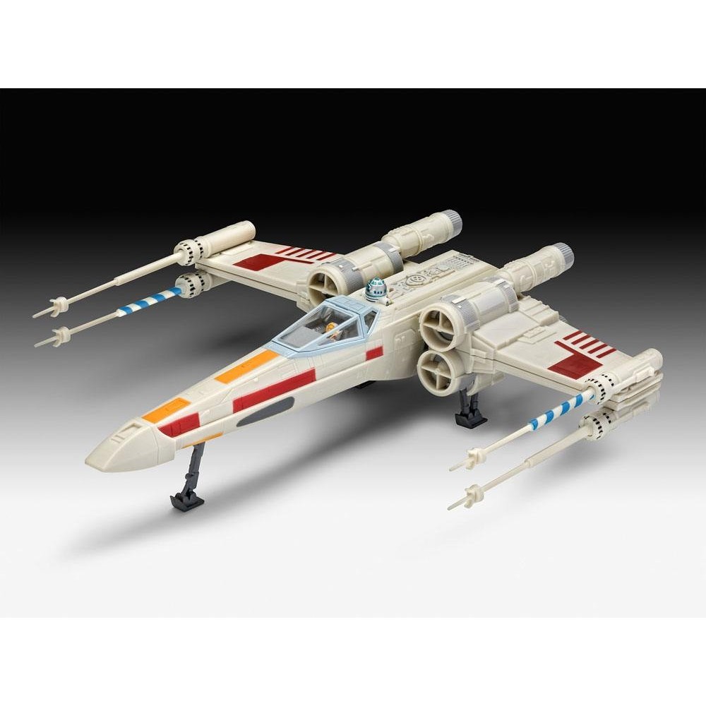 STAR WARS X-WING FIGHTER 1/57 MODEL KIT 22CM FIGURE REVELL