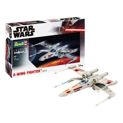 STAR WARS X-WING FIGHTER 1/57 MODEL KIT 22CM FIGURE REVELL