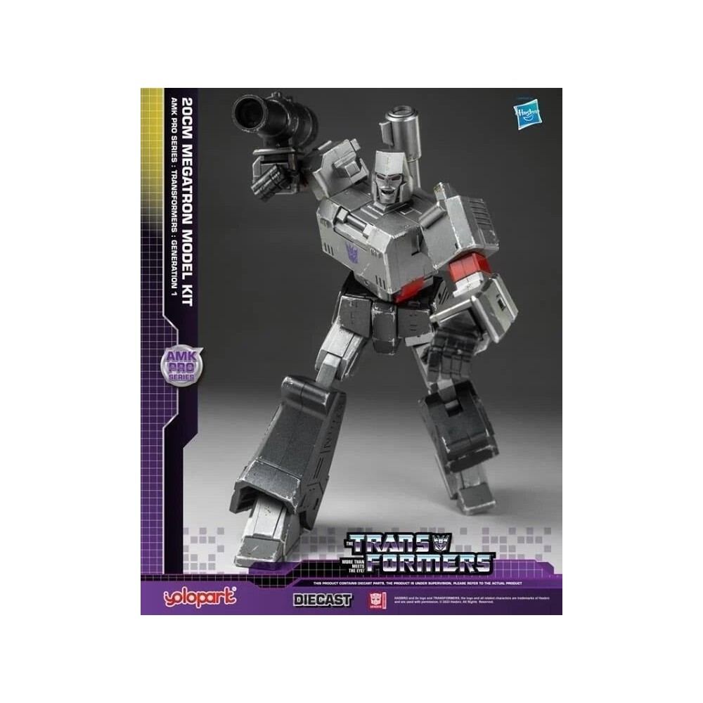 YOLOPARK TRANSFORMERS GENERATION ONE AMK PRO SERIES MEGATRON MODEL KIT 20CM ACTION FIGURE