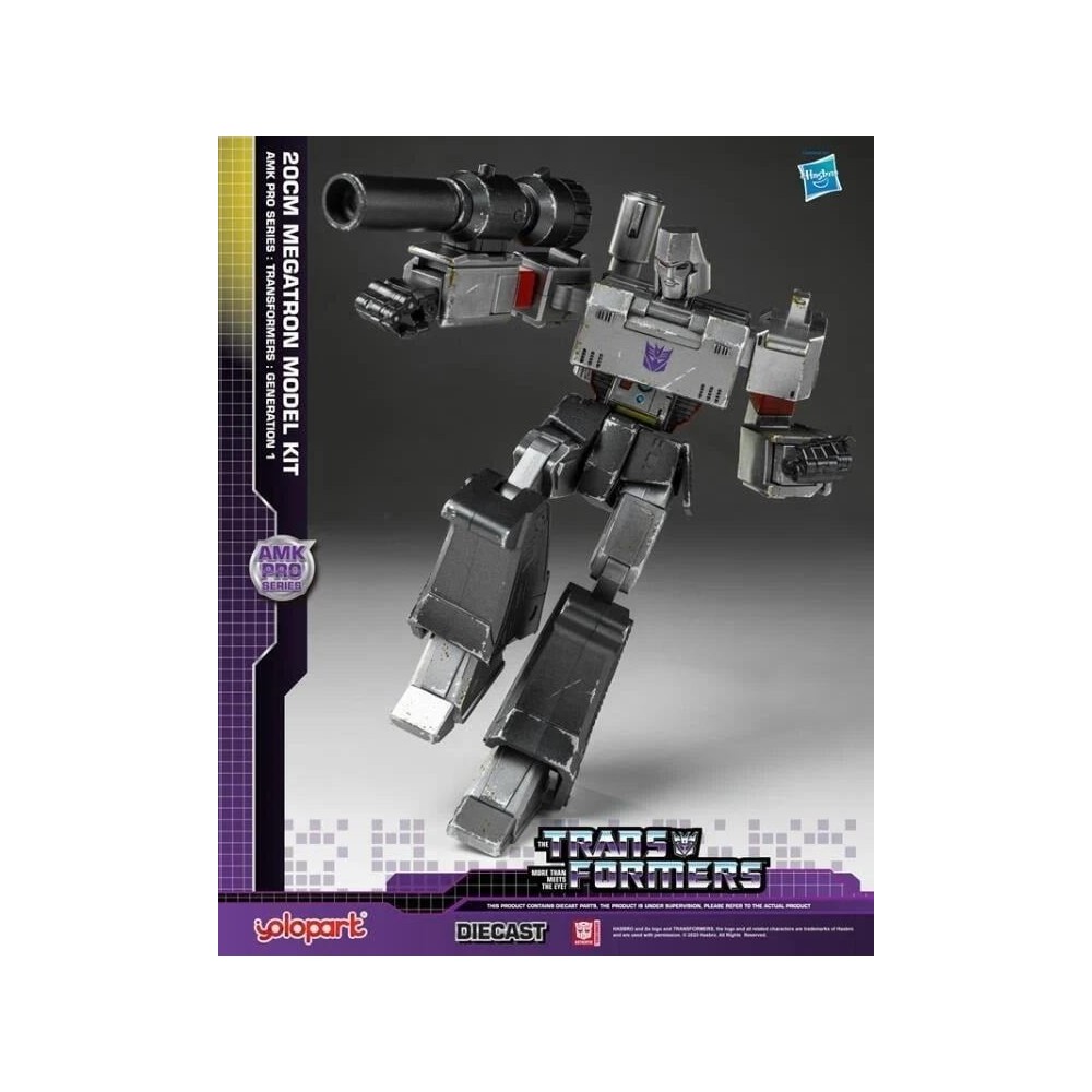 YOLOPARK TRANSFORMERS GENERATION ONE AMK PRO SERIES MEGATRON MODEL KIT 20CM ACTION FIGURE